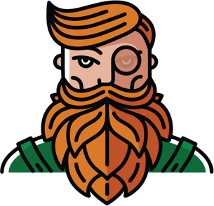 Logo design for Berarescu, awarded in LogoLounge 11 for a distinctive draft beer and brewer brand identity.