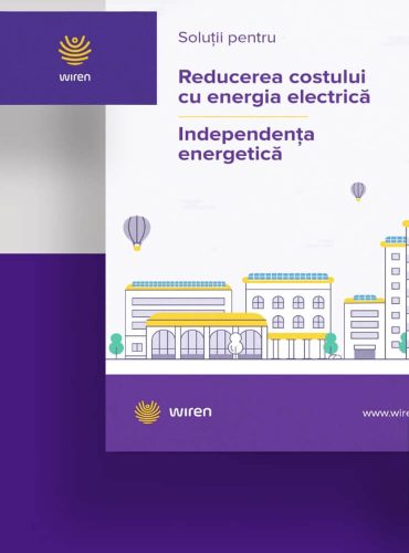 Wiren website homepage showcasing clean energy projects.
