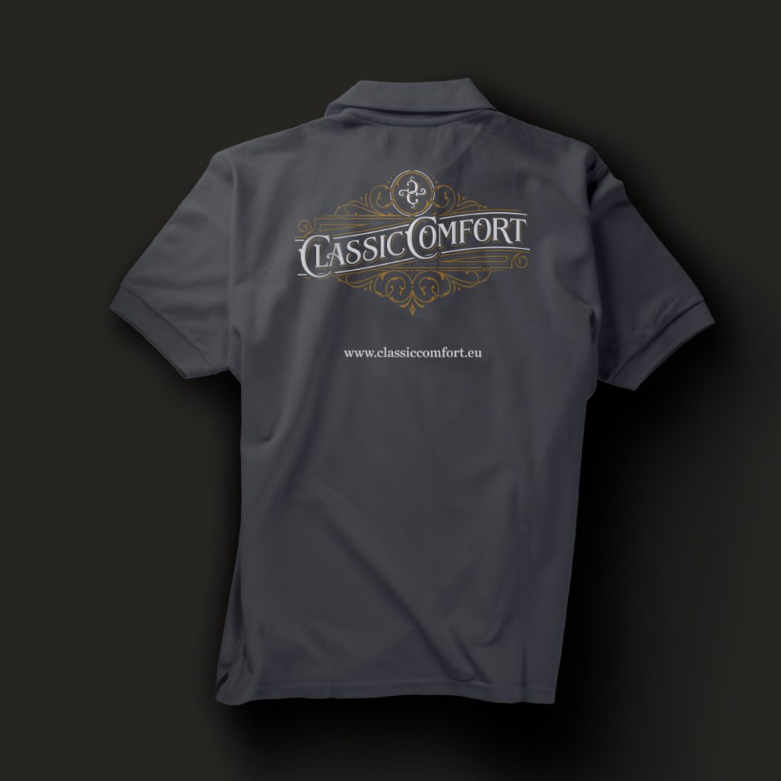 Branded Classic Comfort uniform.