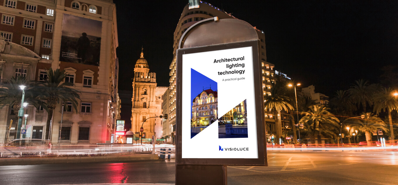 Visioluce social media visuals promoting design projects.