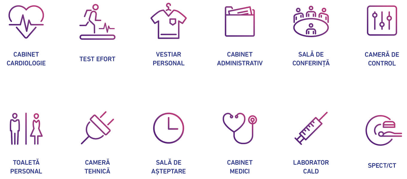 Illustrations for Gammamed diagnostic imaging clinic.