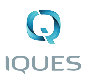 Logo design for iQues, awarded in LogoLounge 10 for its professional consultancy brand identity