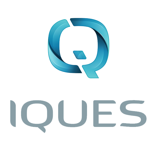 Logo design for iQues, awarded in LogoLounge 10 for its professional consultancy brand identity