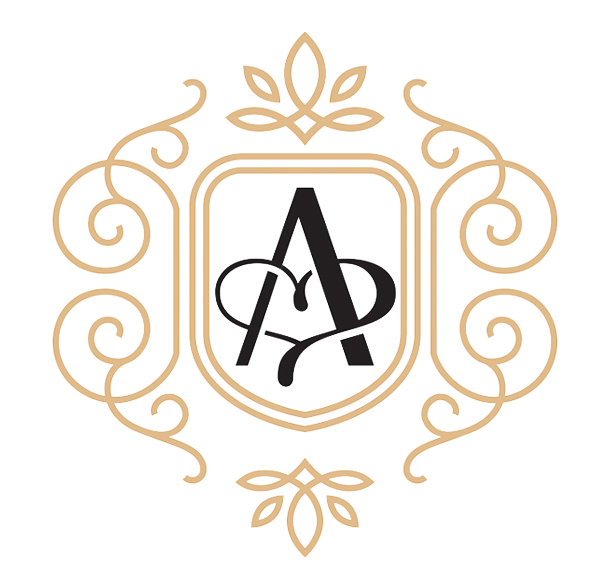 ogo design for Ava Garden, awarded in LogoLounge 12 for a sophisticated event venue brand identity.