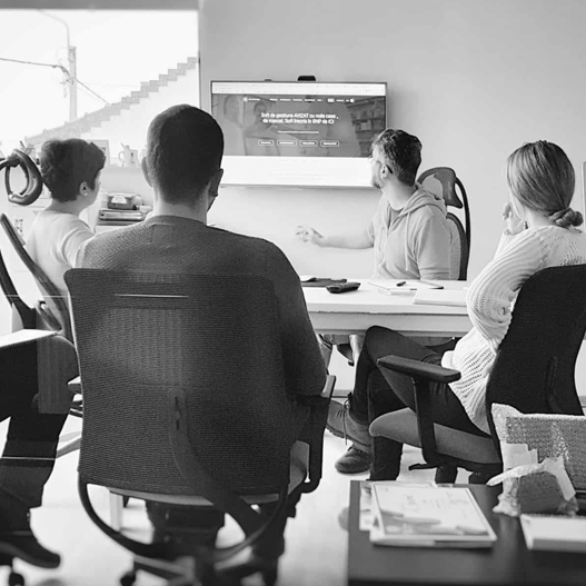 Explanation of brand strategy: a long-term plan shaping how customers feel about your business, guiding decisions from logo to messaging, and building trust.