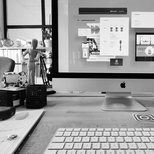 Rainfall Branding ensuring brand consistency through precise application of visual guidelines and cohesive design systems.