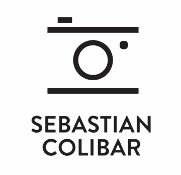 Logo design for Sebastian Colibar, awarded in LogoLounge 10 for clean and professional photography branding.