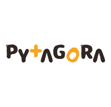 Logo design for Pytagora, featured in LogoLounge Book 15, brand identity a breakfast restaurant.