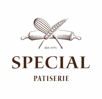 Logo design for Special Patisserie, awarded in LogoLounge 8 for refined and artisanal pastry shop branding.