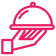 Icon representing the retail, lifestyle and hospitality industries